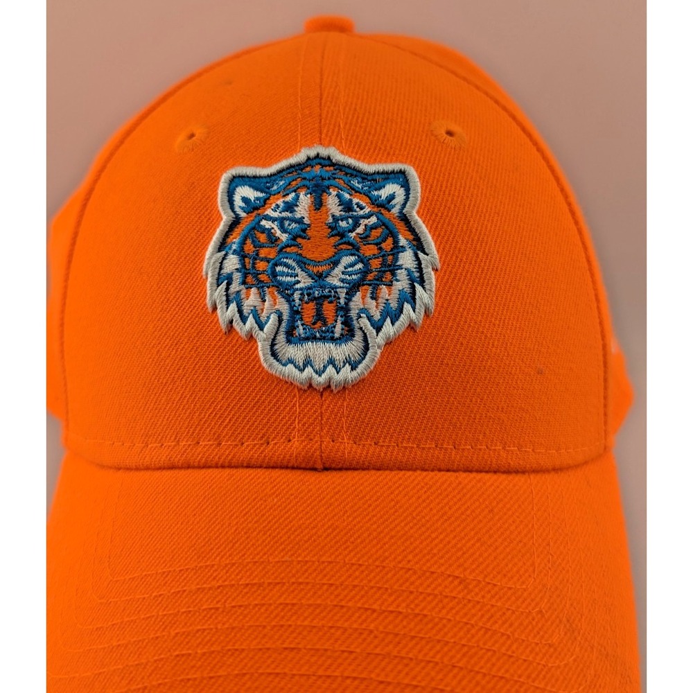 Detroit Tigers 2017 LITTLE-LEAGUE 940 SNAPBACK Orange Hat by New Era ROAR logo